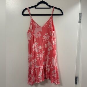 Lulus pink coral mini dress beach size medium